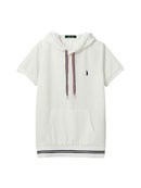 メッシュフード付プルオーバー