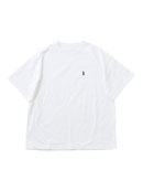 【ONLINE限定】オーバーサイズワンポイント刺繍Tシャツ〈PUBLUX〉