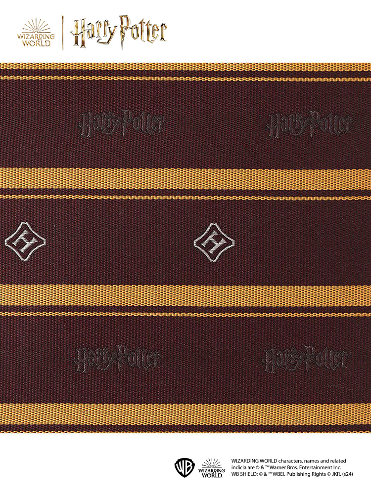 ネクタイ（レジメ×ロゴ紋章）〈ハリー・ポッター〉