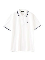 【MEN’S】ポロシャツ〈ライン入り〉