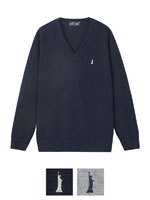 【MEN’S】綿×裏暖プレーティングセーター7G