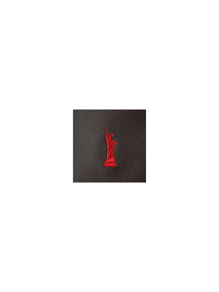 合皮バッグ（レッド女神）