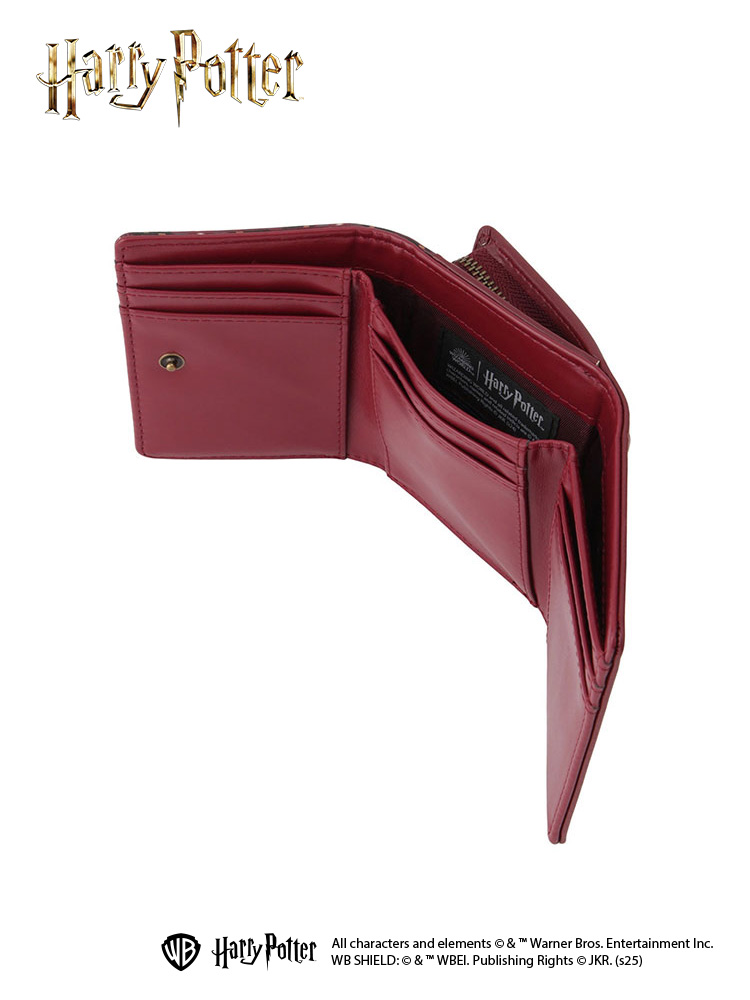 チェックプリント柄ミニ財布〈ハリー・ポッター〉