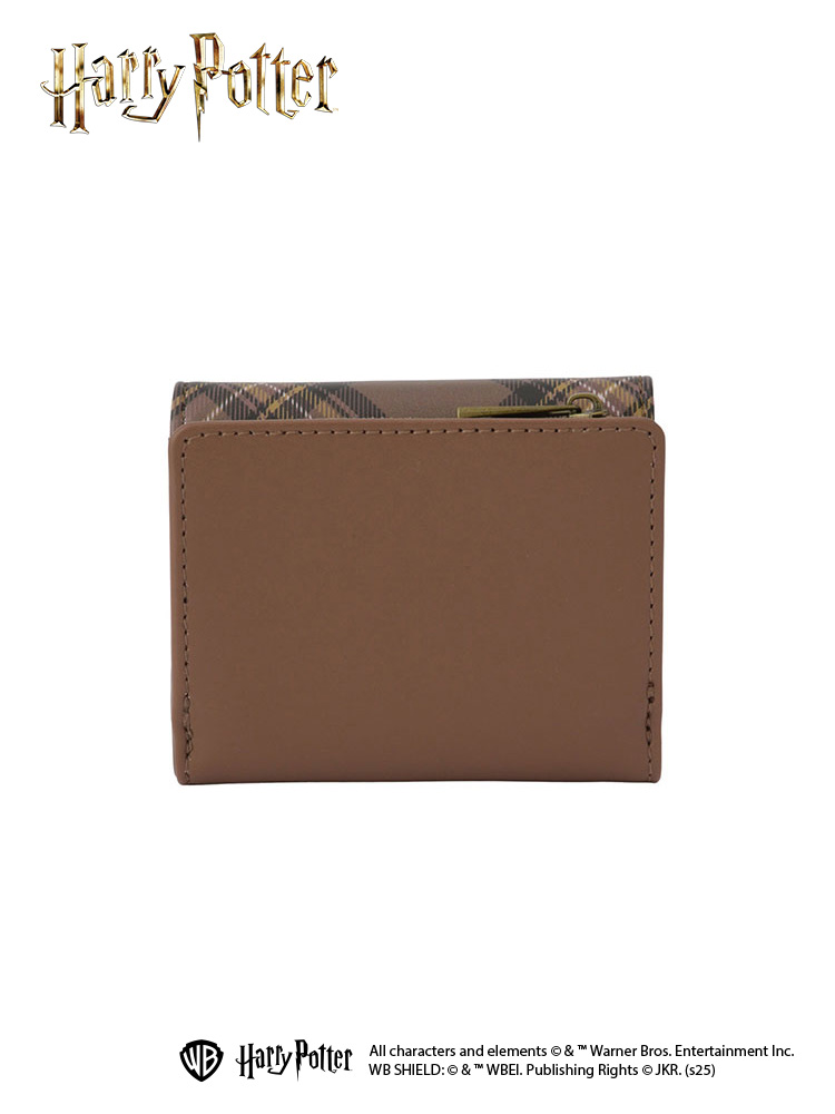 チェックプリント柄ミニ財布〈ハリー・ポッター〉