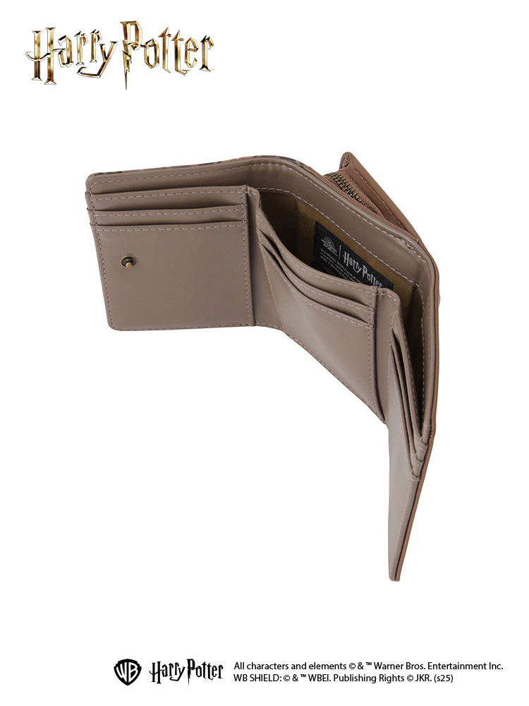 チェックプリント柄ミニ財布〈ハリー・ポッター〉