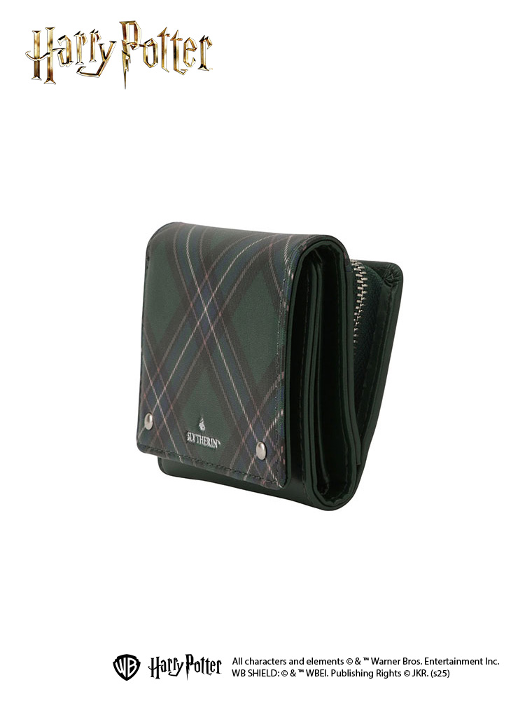 チェックプリント柄ミニ財布〈ハリー・ポッター〉