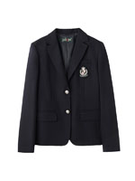 【ご予約】さくらエンブレム ブレザー〈２つボタン〉 ウォッシャブル