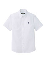 ブロード半袖シャツ〈形態安定加工〉15号