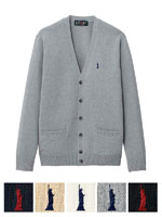 定番　綿カーディガン7G