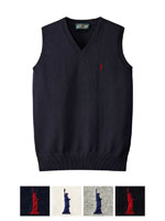 【薄手】定番　COOLMAXベスト12G〈ハイゲージ〉薄手