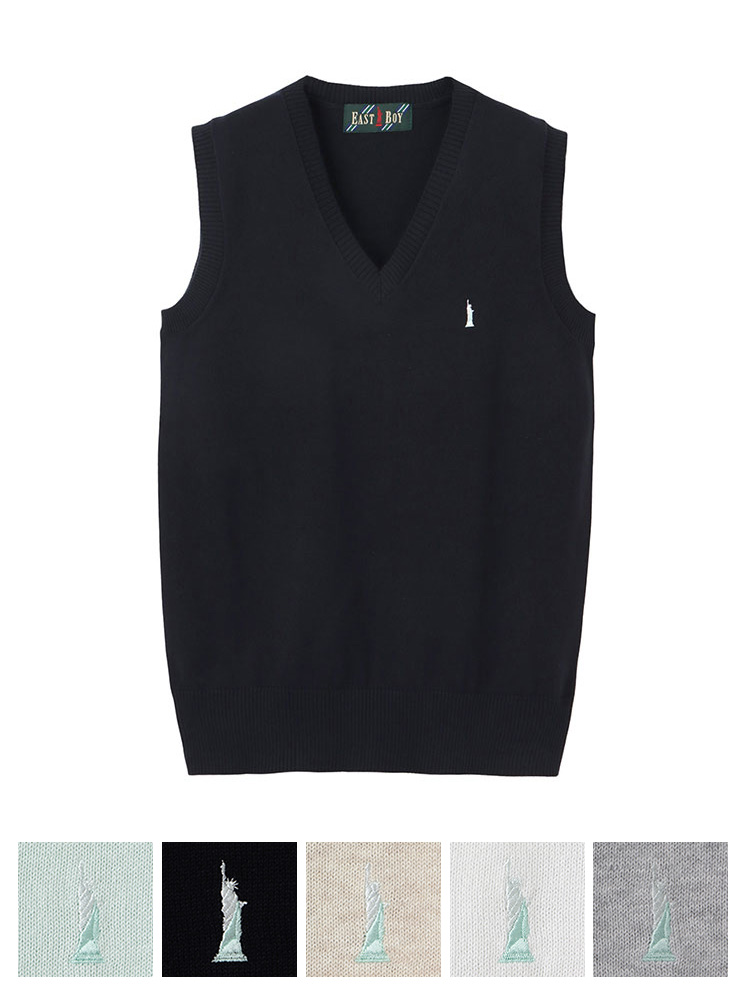 【ご予約】COOLMAXベスト12G〈ハイゲージ〉薄手（ミント女神）※4/16（木）より発送