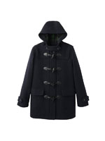 『期間限定10％OFF』【ウール混】Venus ダッフルコート〈ダブルフェィス/袖裏地・ジップ付〉
