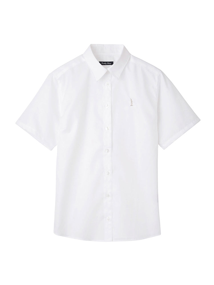 Venus 透けにくい半袖シャツ〈形態安定加工〉