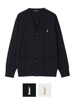 【薄手】Venus COOLMAXクールニットカーディガン14G〈ハイゲージ〉薄手