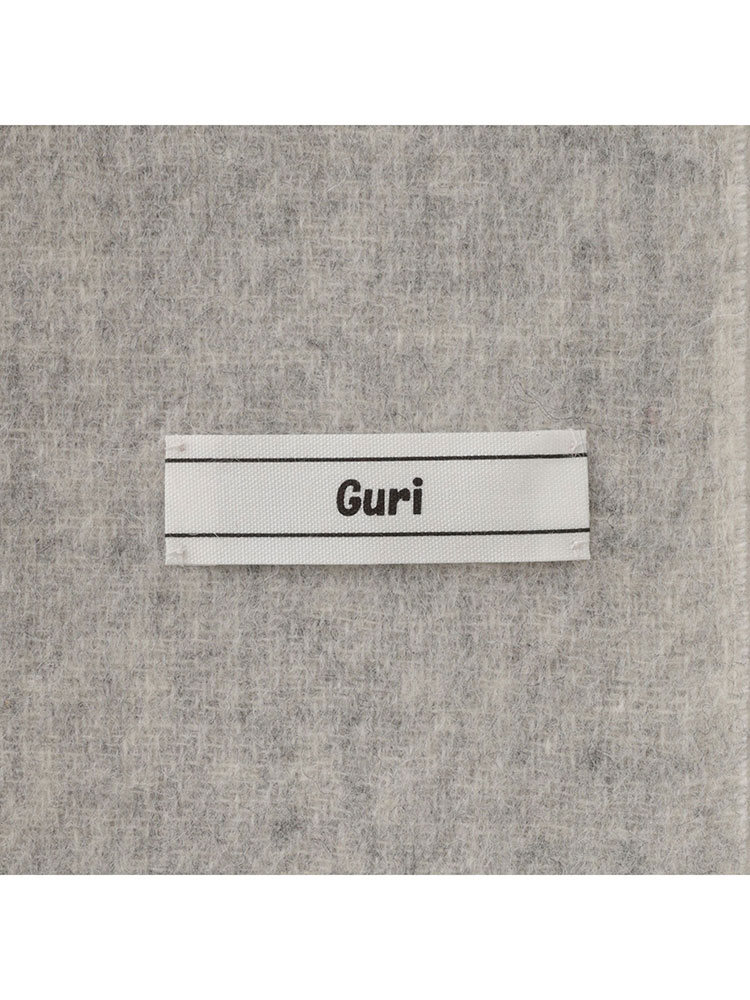 リバーシブル無地マフラー〈Guri〉　