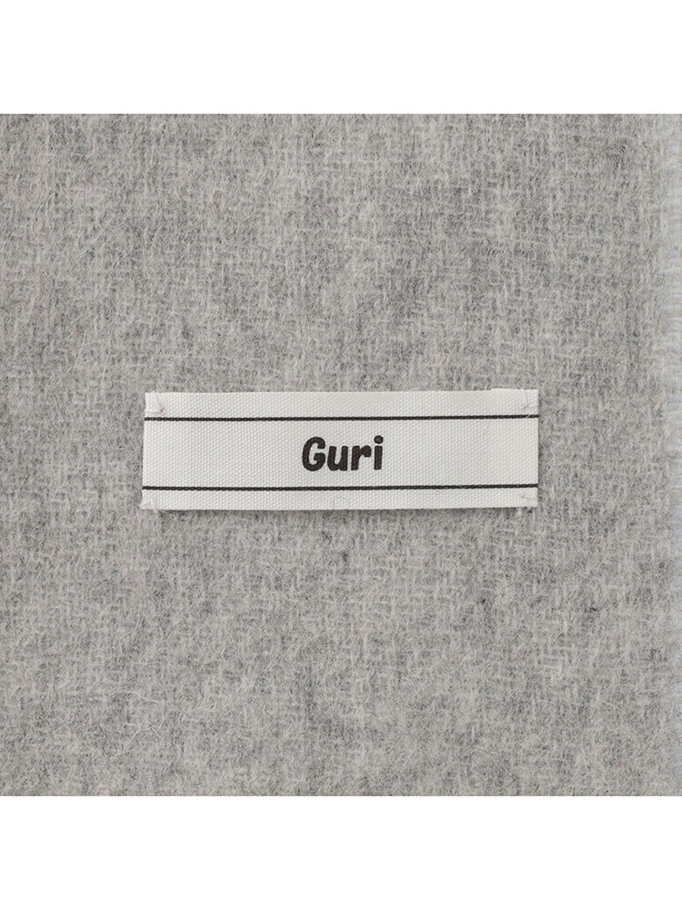 リバーシブル無地マフラー〈Guri〉　