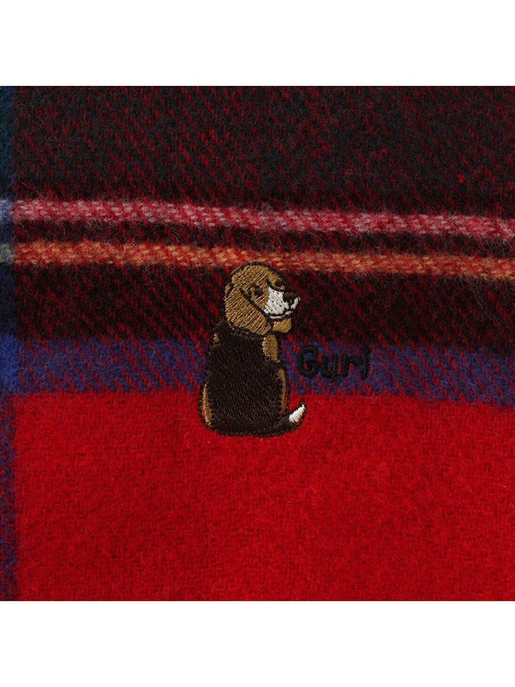 チェックマフラー〈Guri〉　