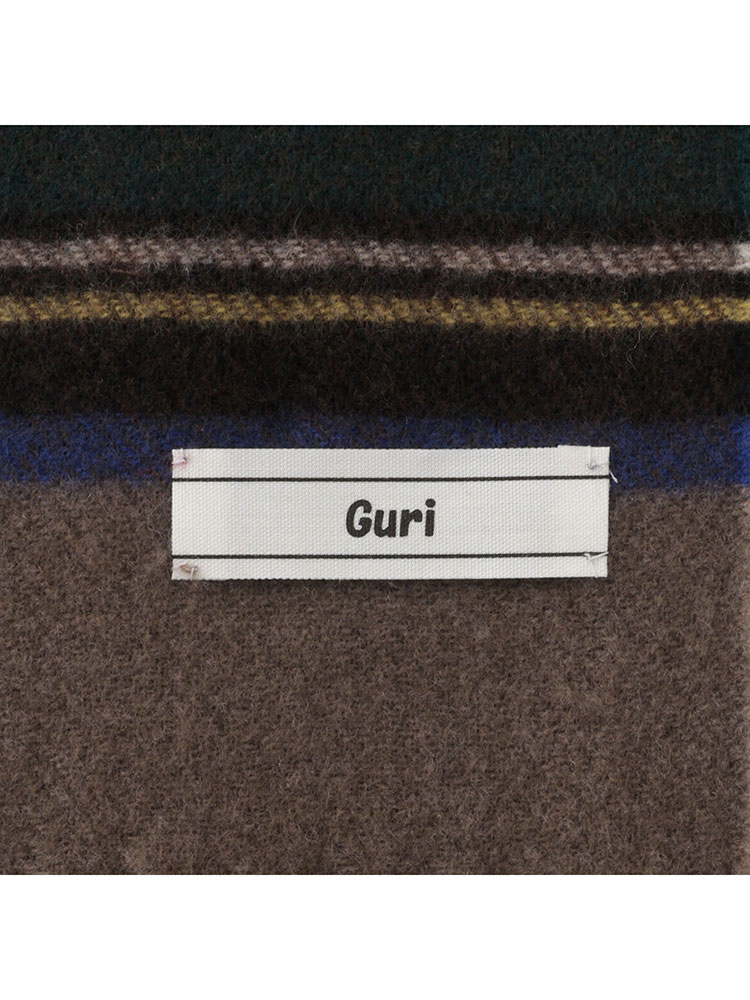 チェックマフラー〈Guri〉　