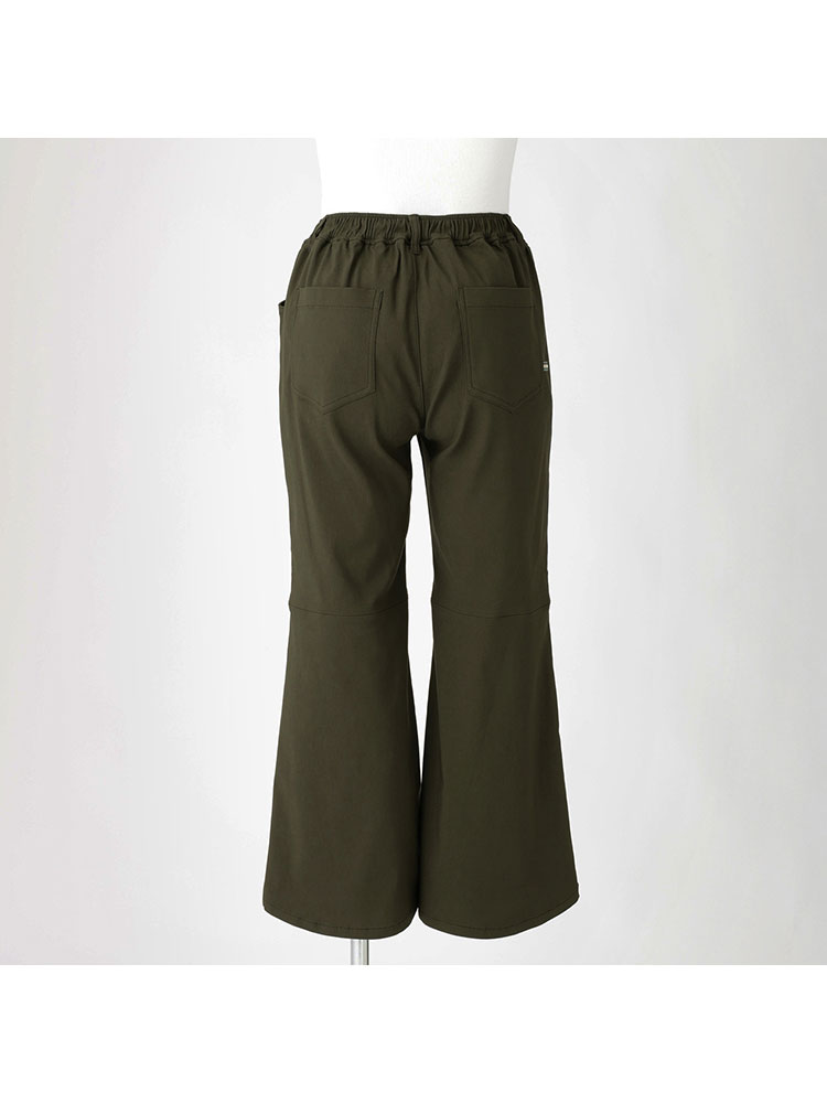 【大きいサイズ】スーパーストレッチツイルパンツ　greennout