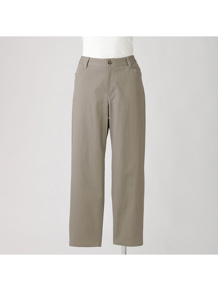 【大きいサイズ】チノストレッチパンツ　greennout