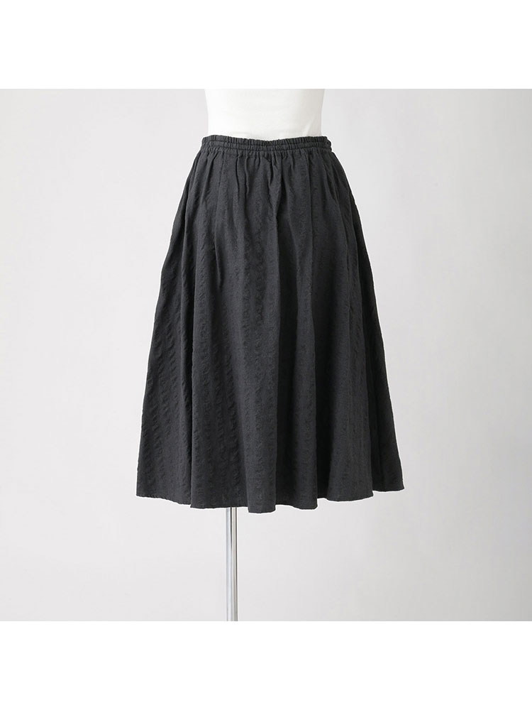 【大きいサイズ】綿起毛グレンチェックスカート　greennout