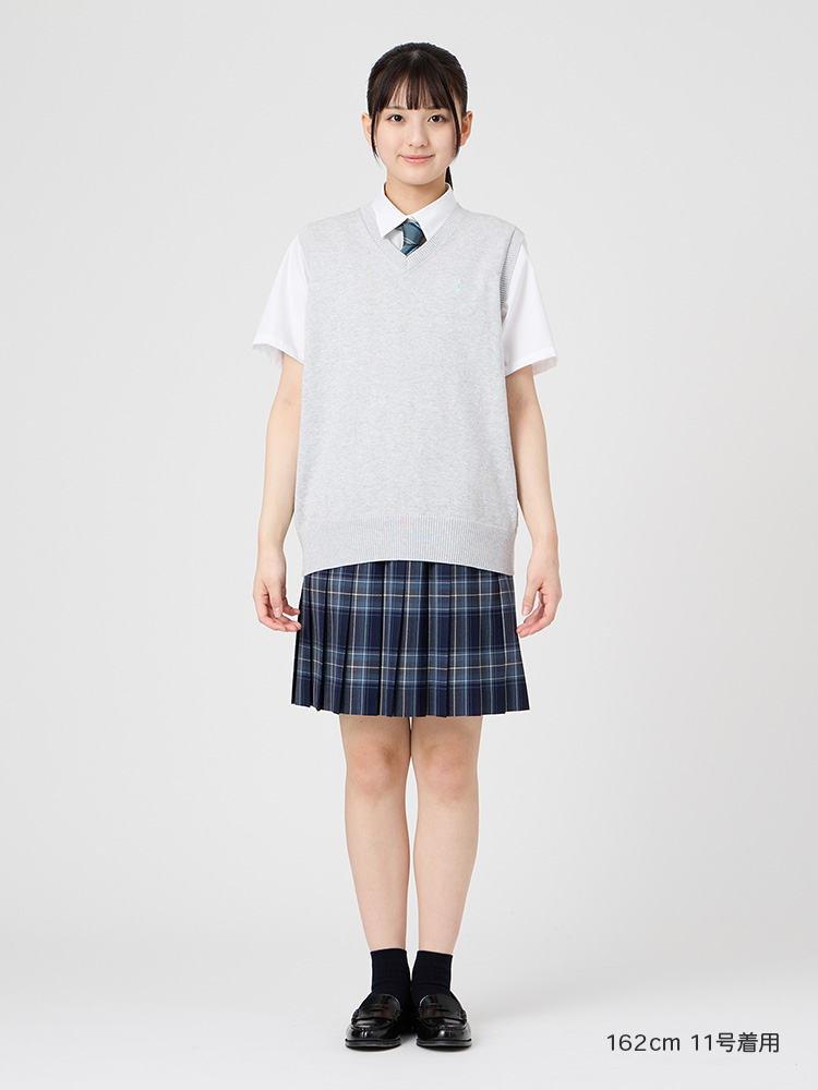 【ご予約】両面刺繍ソックス 10cm（ミント女神）※4/16（木）より発送