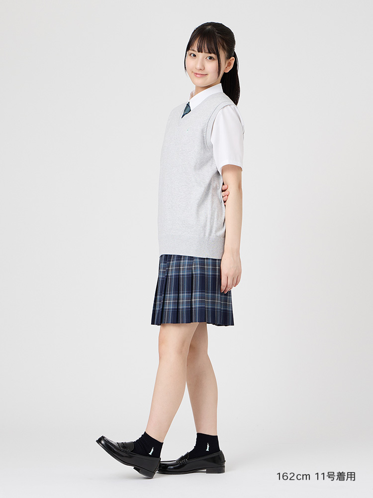 【ご予約】両面刺繍ソックス 10cm（ミント女神）※4/16（木）より発送