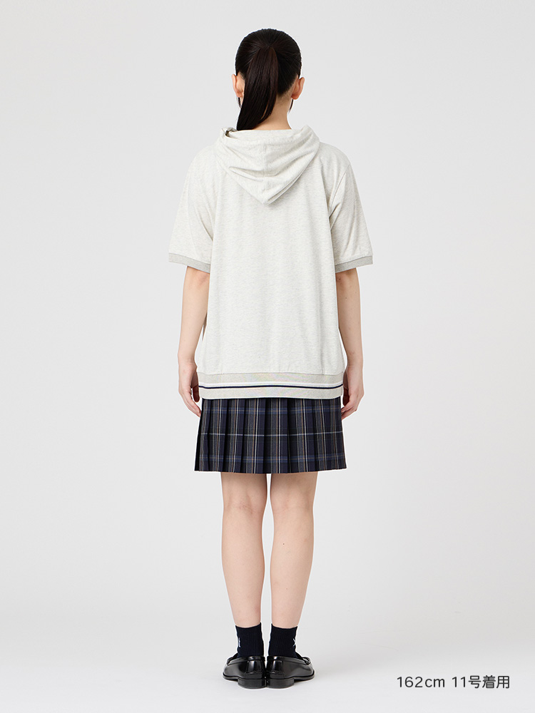 タータンチェックスカート〈48cm丈〉裏地付