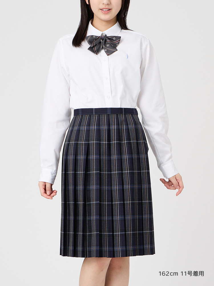 タータンチェックスカート〈58cm丈〉裏地付