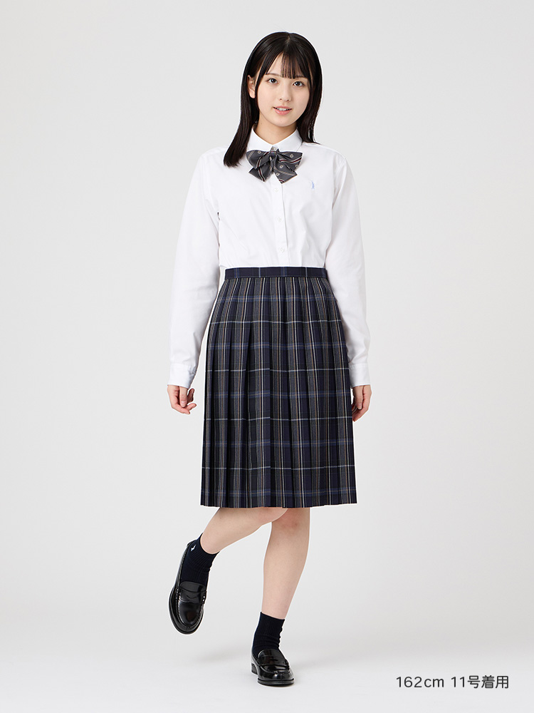 タータンチェックスカート〈58cm丈〉裏地付