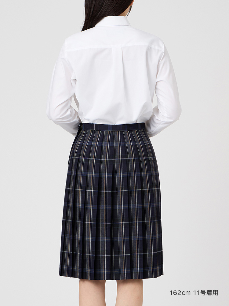 タータンチェックスカート〈58cm丈〉裏地付