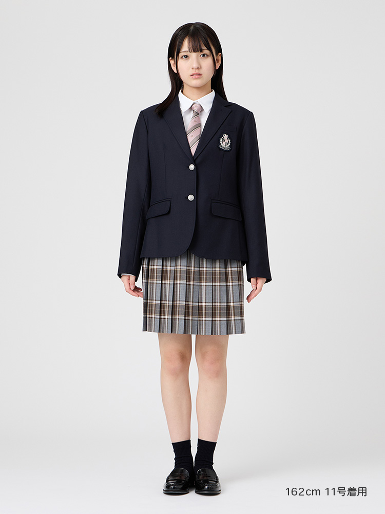 さくらエンブレム ブレザー〈２つボタン〉 ウォッシャブル