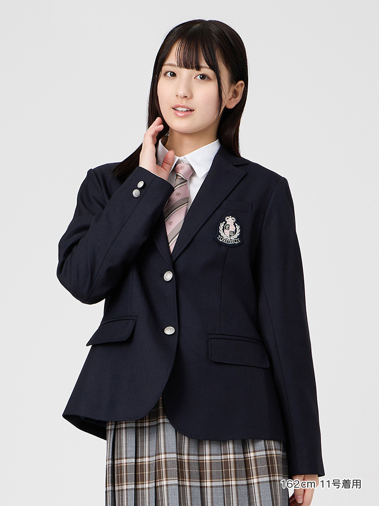 さくらエンブレム ブレザー〈２つボタン〉 ウォッシャブル