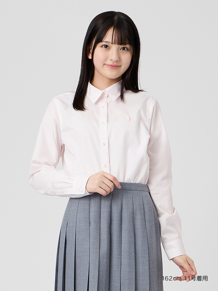 定番　ブロードカラーシャツ〈形態安定加工〉