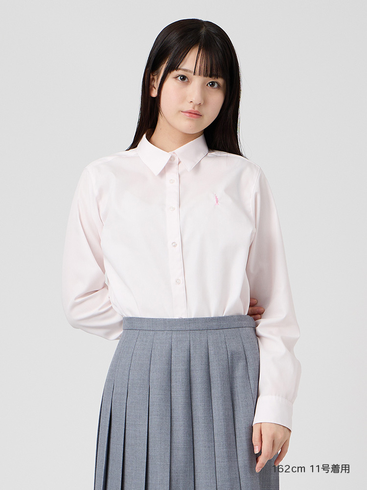 定番　ブロードカラーシャツ〈形態安定加工〉