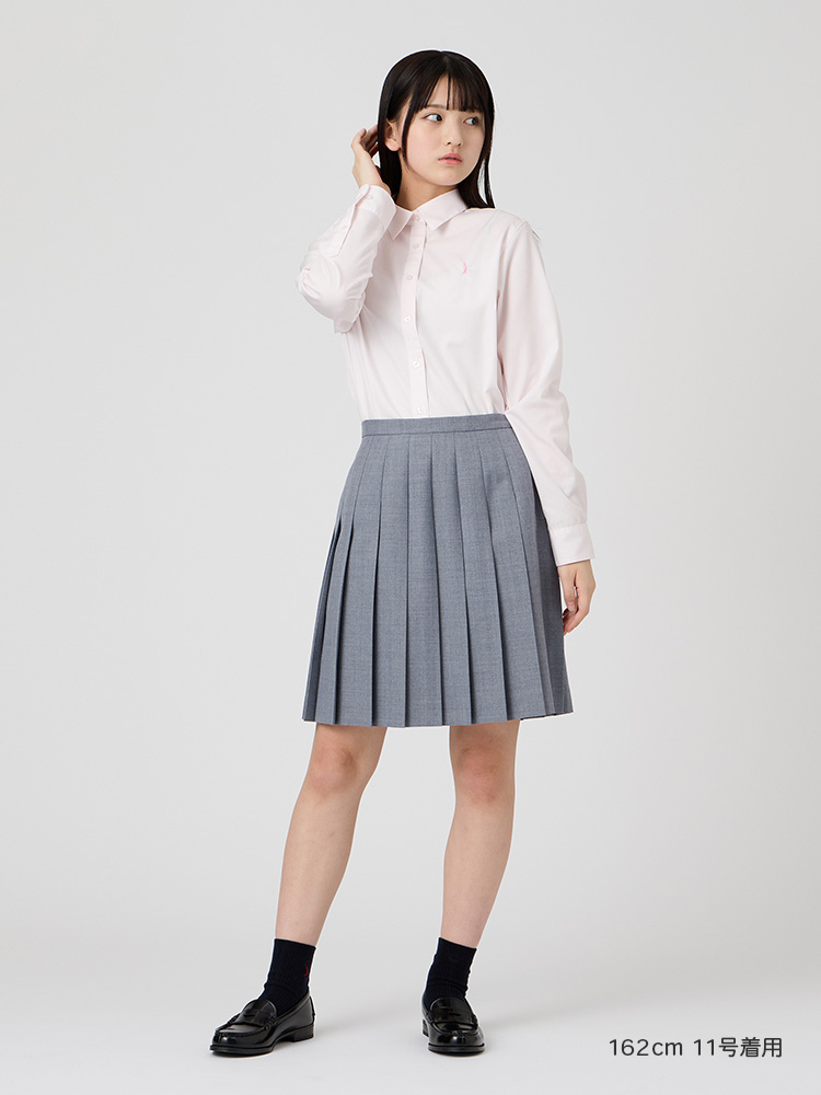 定番　ブロードカラーシャツ〈形態安定加工〉