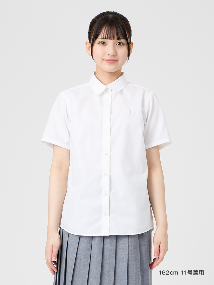 ブロード半袖シャツ〈形態安定加工〉