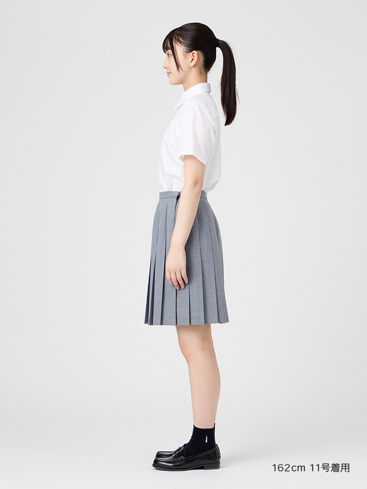 ブロード半袖シャツ〈形態安定加工〉