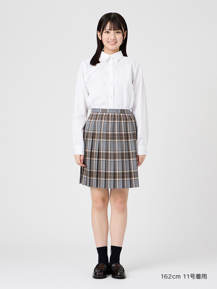 ブロードシャツ〈形態安定加工〉（さくら女神）