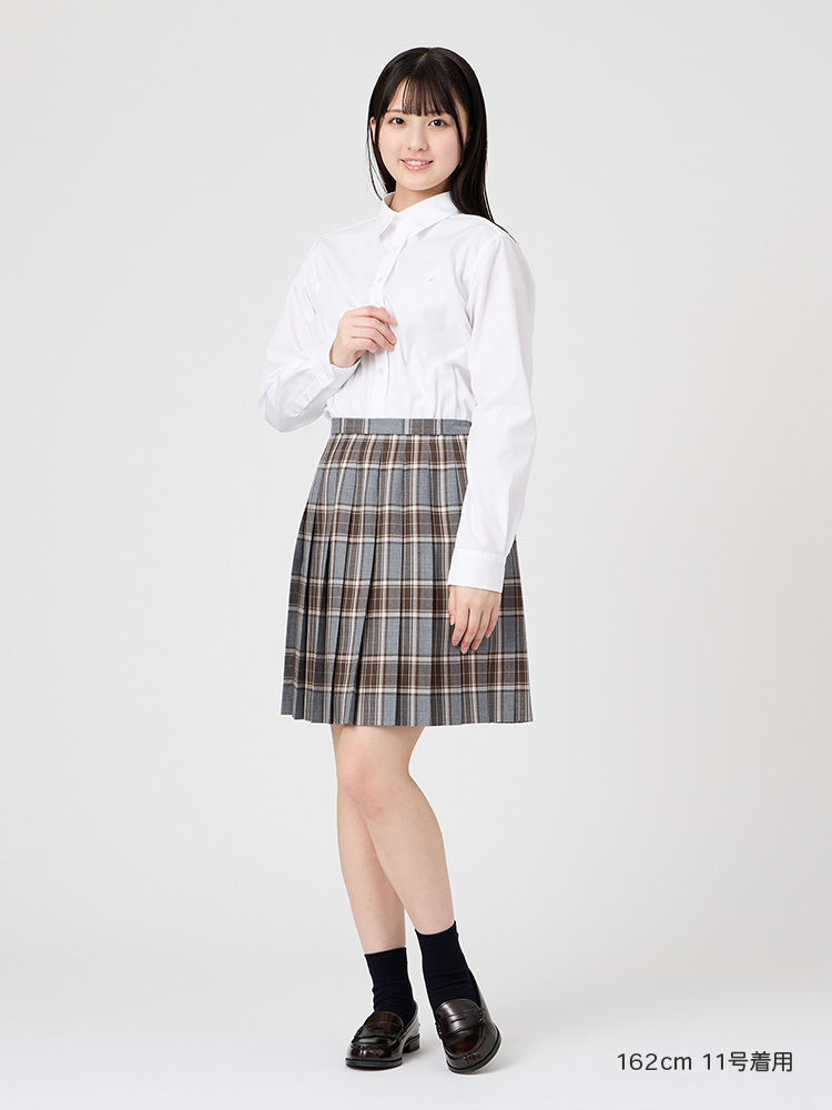 ブロードシャツ〈形態安定加工〉（さくら女神）