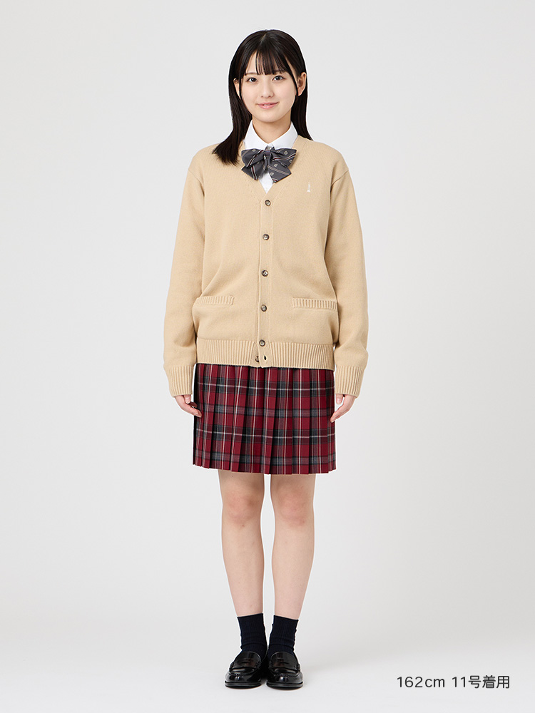 綿カーディガン7G（カラー）