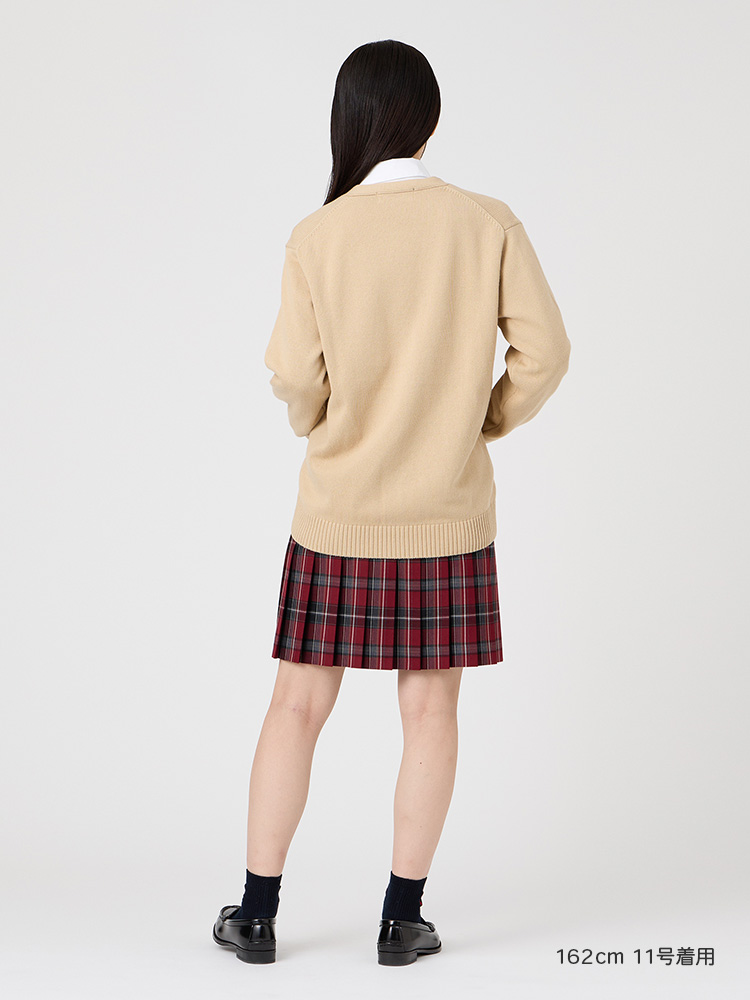 綿カーディガン7G（カラー）