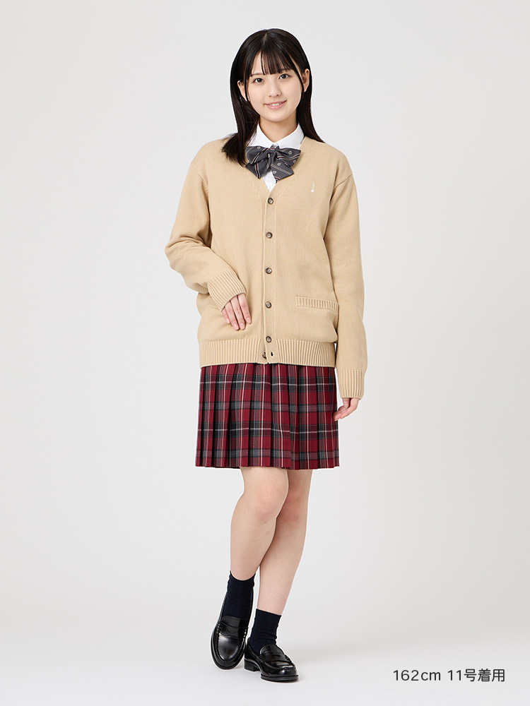 綿カーディガン7G（カラー）