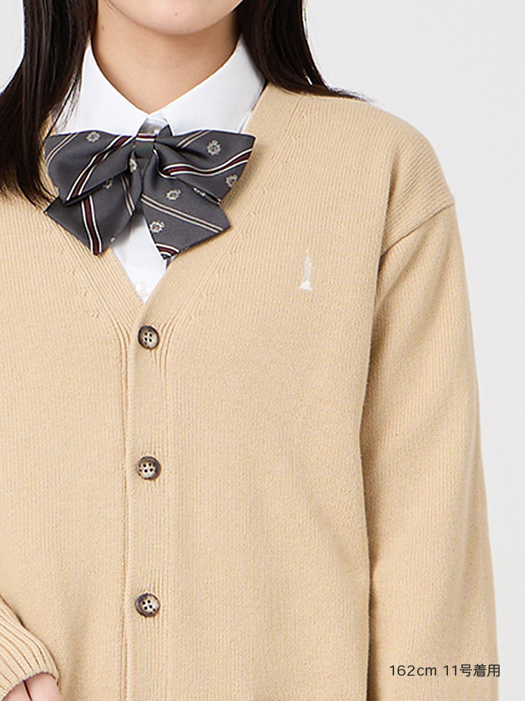 綿カーディガン7G（カラー）