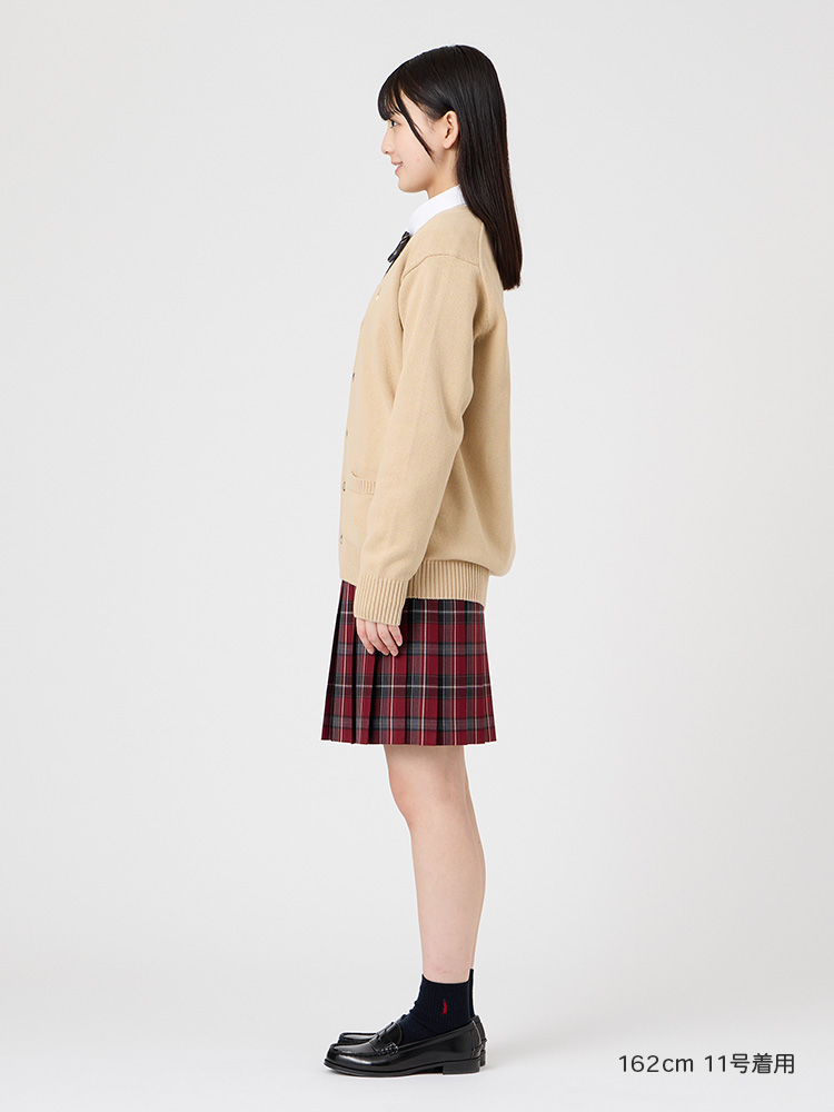 綿カーディガン7G（カラー）