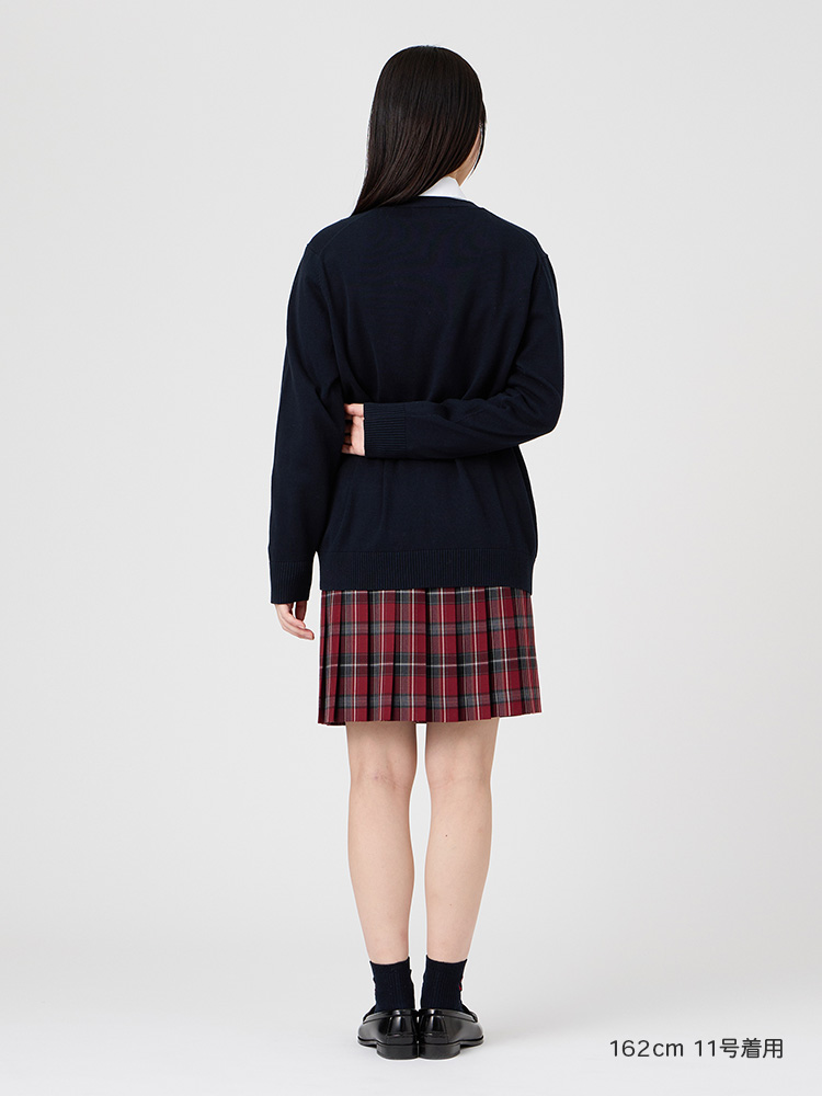 定番　綿カーディガン12G　ハイゲージ（薄手）