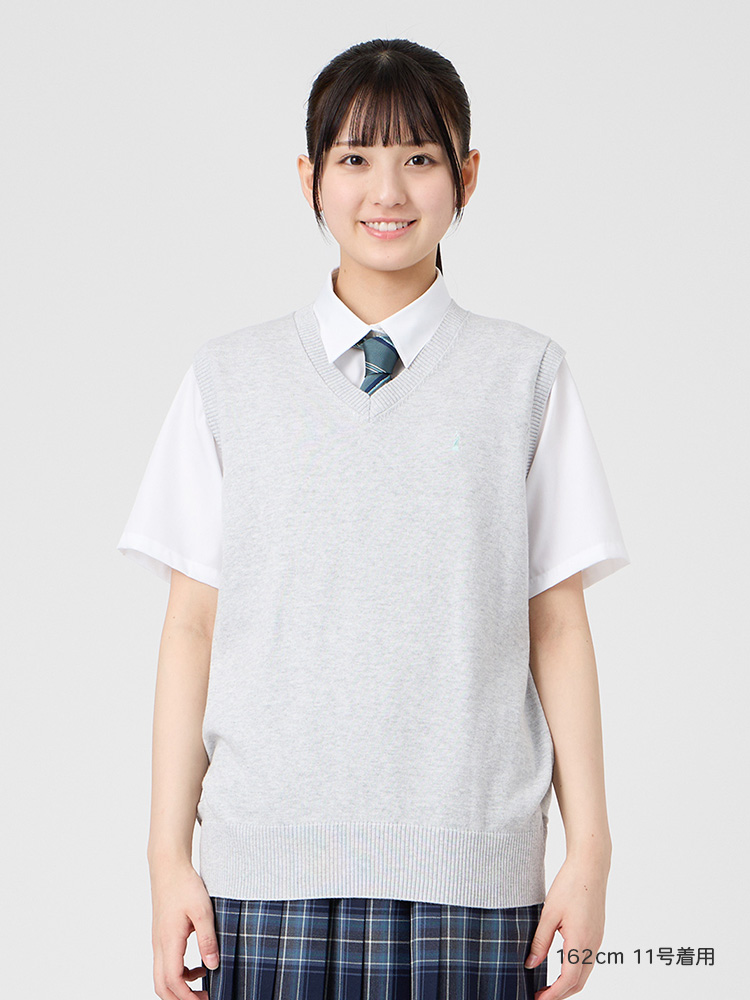 【ご予約】COOLMAXベスト12G〈ハイゲージ〉薄手（ミント女神）※4/16（木）より発送