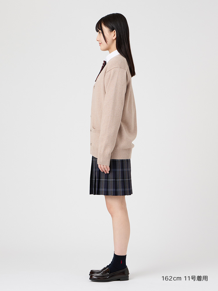 【ONLINE限定】綿カーディガン7G（ピュアホワイト女神）