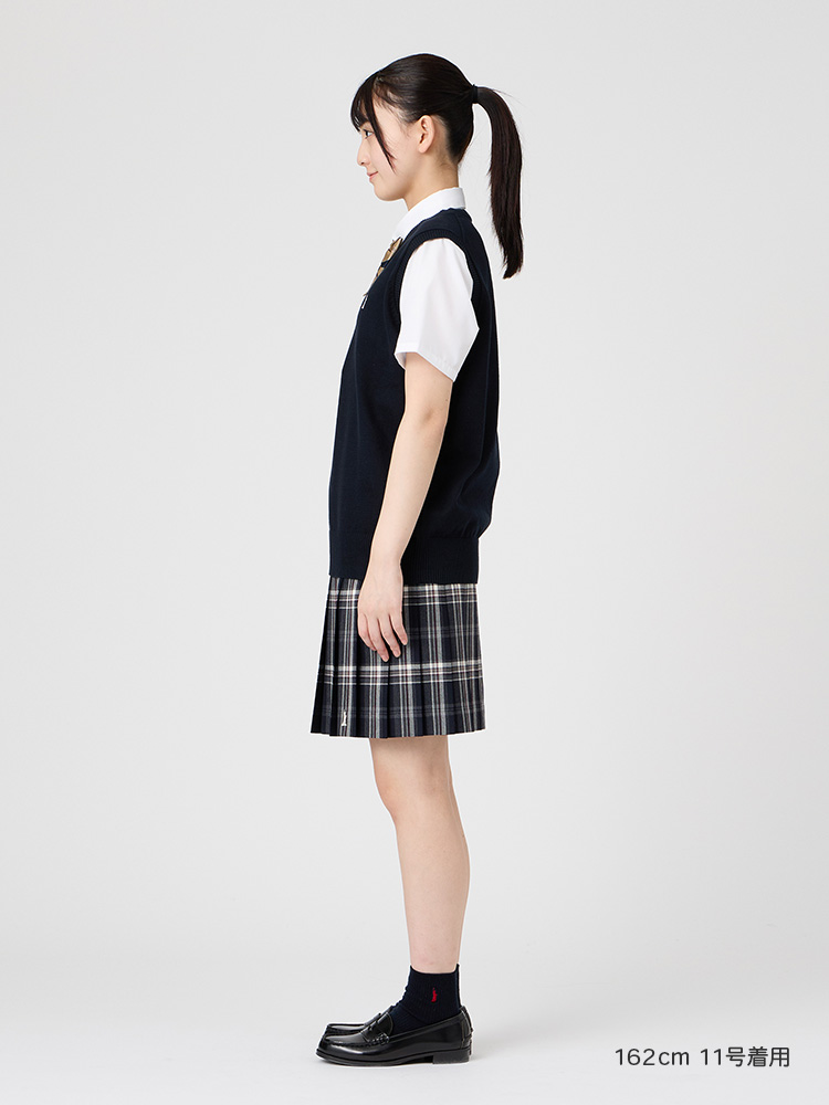 【薄手】COOLMAXベスト12G【ONLINE限定】〈ハイゲージ〉薄手（ピュアホワイト女神）