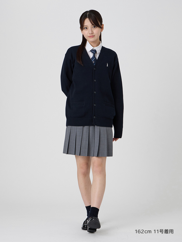 【ご予約】【綿×裏暖】プレーティングカーディガン7G【ONLINE限定】（ピュアホワイト女神）